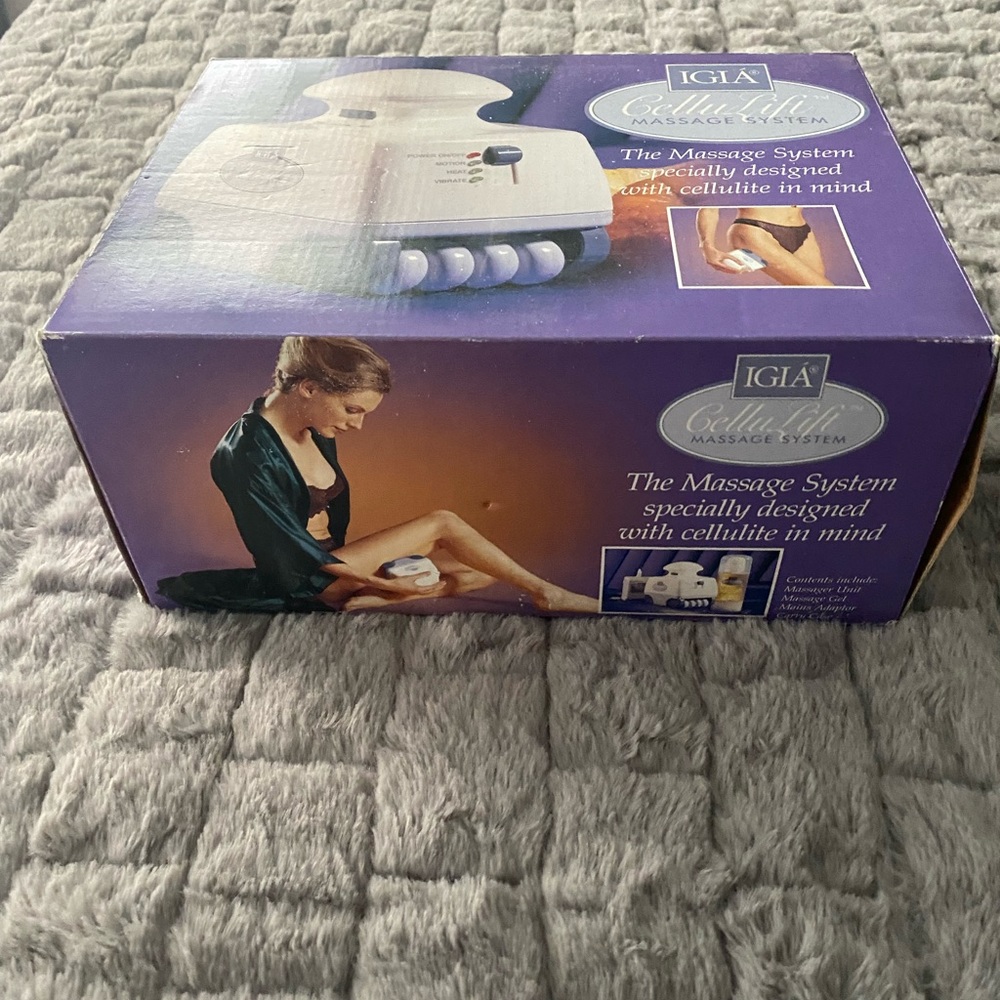 IGIA Cellulift Massage Electric System VIBRATE Cellulite NIB - Picture 4 of 4